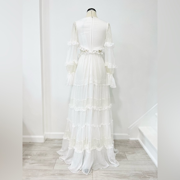 PatBO Lace-Trim Maxi Dress - Picture 5 of 12